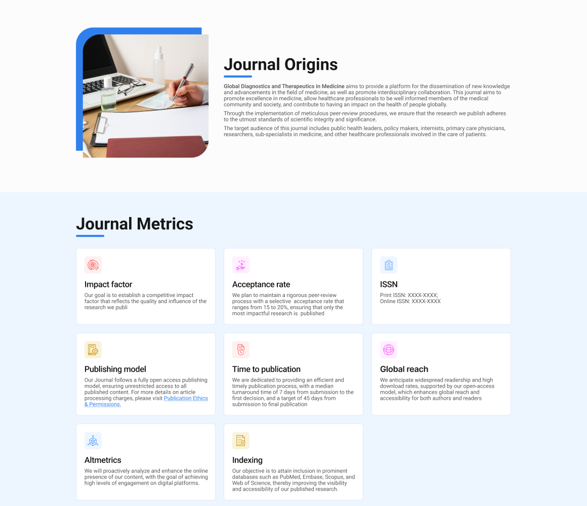 Healthcare Research Journal submission guidelines for researchers and contributors